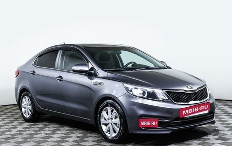 KIA Rio III рестайлинг, 2015 год, 1 027 000 рублей, 3 фотография