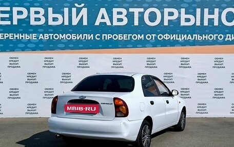 Chevrolet Lanos I, 2008 год, 235 000 рублей, 5 фотография