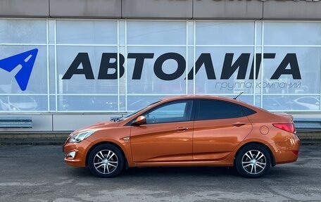 Hyundai Solaris II рестайлинг, 2014 год, 1 070 000 рублей, 4 фотография