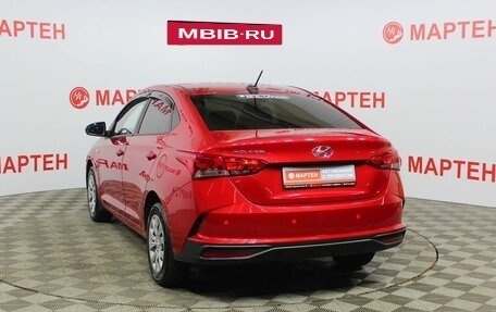 Hyundai Solaris II рестайлинг, 2021 год, 1 895 000 рублей, 7 фотография