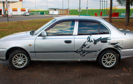 Hyundai Accent II, 2004 год, 400 000 рублей, 6 фотография