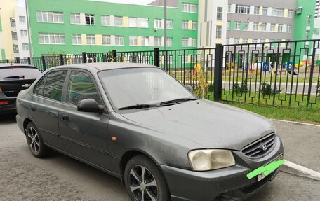 Hyundai Accent II, 2007 год, 430 000 рублей, 1 фотография