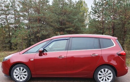 Opel Zafira C рестайлинг, 2013 год, 1 250 000 рублей, 4 фотография