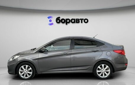 Hyundai Solaris II рестайлинг, 2011 год, 1 040 000 рублей, 9 фотография