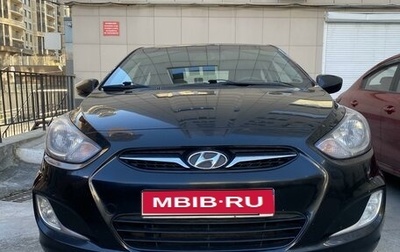 Hyundai Solaris II рестайлинг, 2011 год, 850 000 рублей, 1 фотография