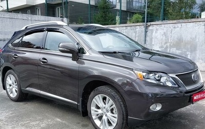 Lexus RX III, 2010 год, 2 488 000 рублей, 1 фотография