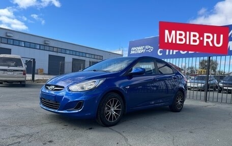 Hyundai Solaris II рестайлинг, 2011 год, 910 000 рублей, 1 фотография