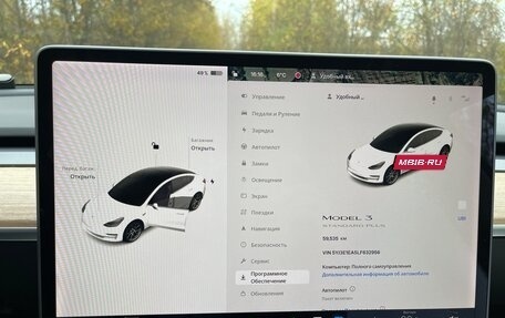 Tesla Model 3 I, 2020 год, 3 024 000 рублей, 8 фотография