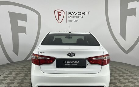 KIA Rio III рестайлинг, 2013 год, 720 000 рублей, 3 фотография