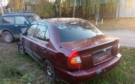 Hyundai Accent II, 2007 год, 110 000 рублей, 2 фотография