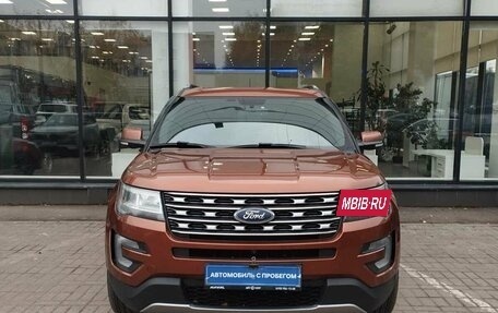 Ford Explorer VI, 2017 год, 2 885 000 рублей, 2 фотография