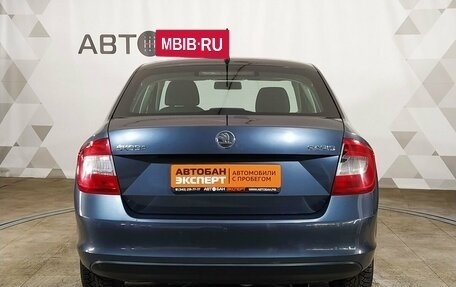 Skoda Rapid I, 2014 год, 959 000 рублей, 5 фотография