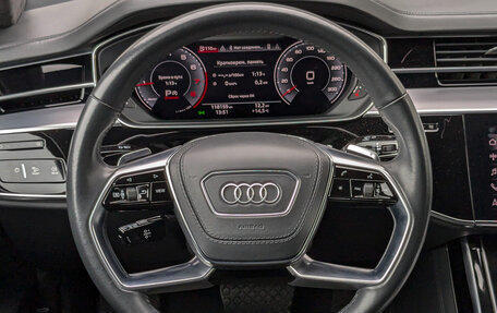 Audi A8, 2019 год, 6 300 000 рублей, 22 фотография