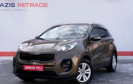 KIA Sportage IV рестайлинг, 2016 год, 1 955 000 рублей, 1 фотография