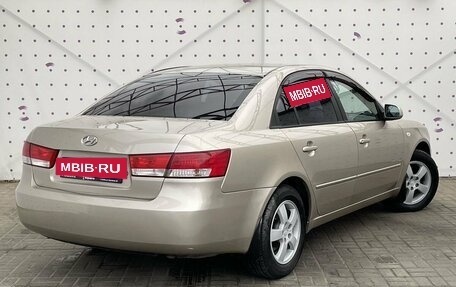 Hyundai Sonata VI, 2007 год, 820 000 рублей, 5 фотография