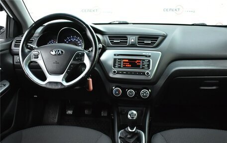 KIA Rio III рестайлинг, 2016 год, 1 239 000 рублей, 6 фотография