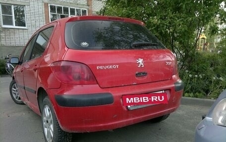 Peugeot 307 I, 2002 год, 210 000 рублей, 6 фотография