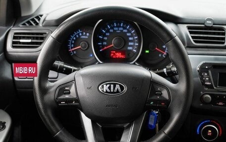 KIA Rio III рестайлинг, 2014 год, 1 008 000 рублей, 23 фотография