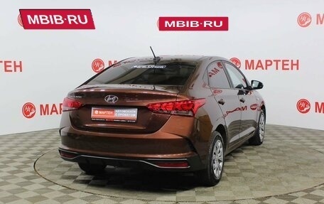 Hyundai Solaris II рестайлинг, 2021 год, 1 747 000 рублей, 5 фотография