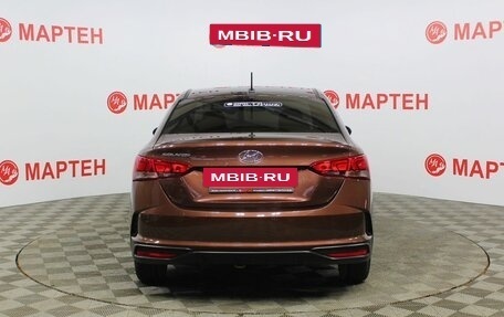 Hyundai Solaris II рестайлинг, 2021 год, 1 747 000 рублей, 6 фотография