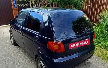 Daewoo Matiz I, 2007 год, 135 000 рублей, 2 фотография