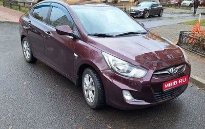 Hyundai Solaris II рестайлинг, 2011 год, 850 000 рублей, 1 фотография