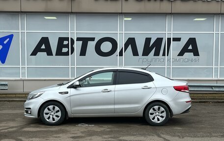 KIA Rio III рестайлинг, 2017 год, 1 124 000 рублей, 4 фотография