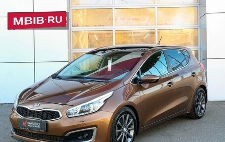 KIA cee'd III, 2016 год, 1 398 000 рублей, 1 фотография