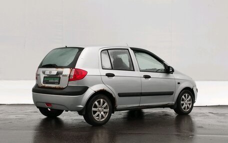 Hyundai Getz I рестайлинг, 2008 год, 485 000 рублей, 5 фотография