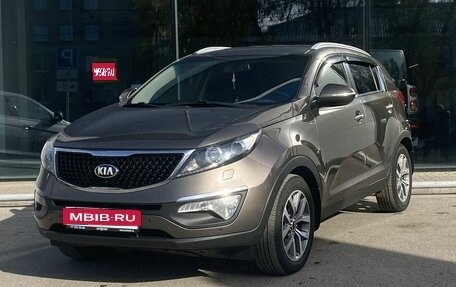 KIA Sportage III, 2014 год, 1 376 000 рублей, 1 фотография