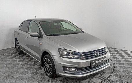 Volkswagen Polo VI (EU Market), 2017 год, 1 539 000 рублей, 3 фотография