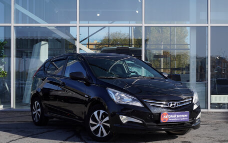 Hyundai Solaris II рестайлинг, 2014 год, 974 000 рублей, 3 фотография