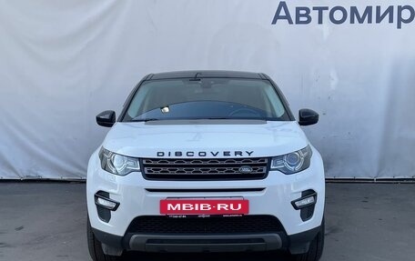 Land Rover Discovery Sport I рестайлинг, 2018 год, 2 900 000 рублей, 2 фотография