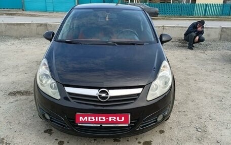 Opel Corsa D, 2008 год, 525 000 рублей, 1 фотография