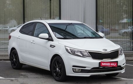 KIA Rio III рестайлинг, 2016 год, 1 099 000 рублей, 1 фотография