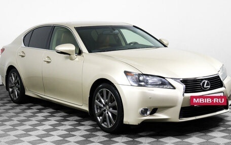 Lexus GS IV рестайлинг, 2012 год, 1 813 500 рублей, 3 фотография