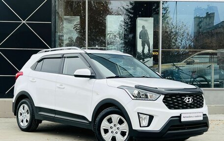 Hyundai Creta I рестайлинг, 2021 год, 2 420 000 рублей, 7 фотография