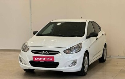 Hyundai Solaris II рестайлинг, 2011 год, 925 000 рублей, 1 фотография