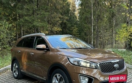 KIA Sorento III Prime рестайлинг, 2016 год, 2 590 000 рублей, 2 фотография