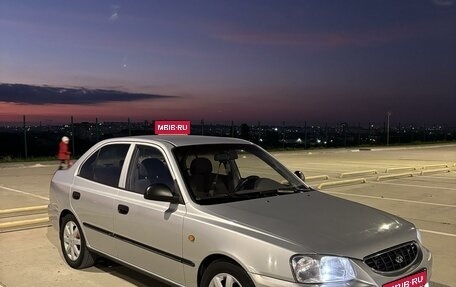 Hyundai Accent II, 2005 год, 580 000 рублей, 1 фотография