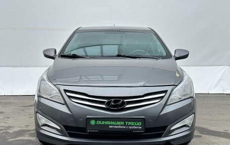 Hyundai Solaris II рестайлинг, 2014 год, 990 000 рублей, 2 фотография