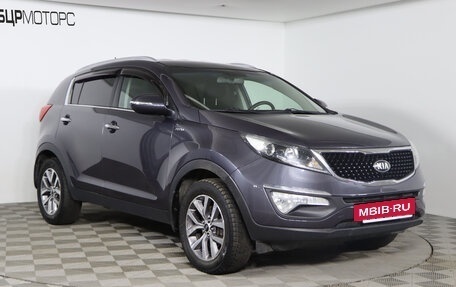 KIA Sportage III, 2014 год, 1 629 990 рублей, 3 фотография