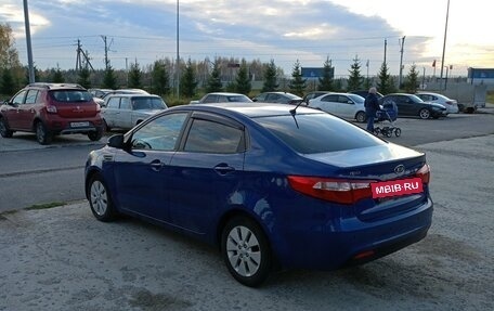 KIA Rio III рестайлинг, 2012 год, 953 000 рублей, 4 фотография