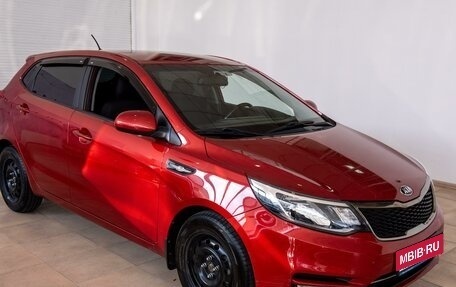 KIA Rio III рестайлинг, 2016 год, 1 350 000 рублей, 1 фотография