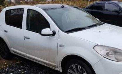 Renault Sandero I, 2011 год, 450 000 рублей, 1 фотография