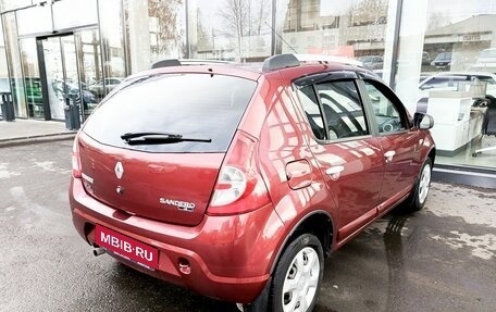 Renault Sandero I, 2011 год, 468 200 рублей, 5 фотография