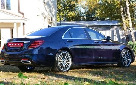 Mercedes-Benz S-Класс, 2018 год, 9 990 000 рублей, 3 фотография