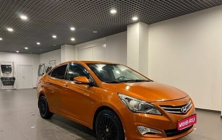 Hyundai Solaris II рестайлинг, 2015 год, 980 000 рублей, 1 фотография