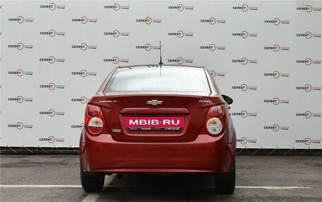 Chevrolet Aveo III, 2012 год, 869 000 рублей, 4 фотография