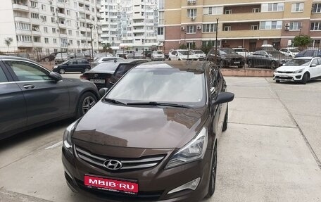 Hyundai Solaris II рестайлинг, 2014 год, 1 000 000 рублей, 1 фотография